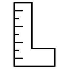 angle ruler icon