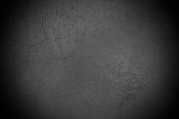 Old wall texture cement dark black gray  background abstract grey color design are light with white gradient background.