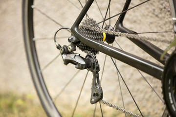 rear derailleur closeup 