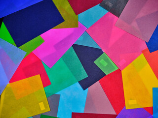 decorative colored papers