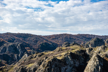 Autumnal landscape of Birtvisi canyon