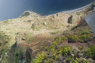 scenic view at the coast of madeira