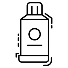 Fototapeta premium paint tube icon