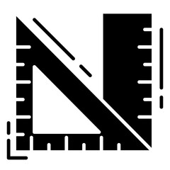 Fototapeta premium ruler icon