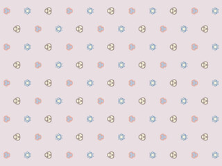 70s retro vintage geometric pattern