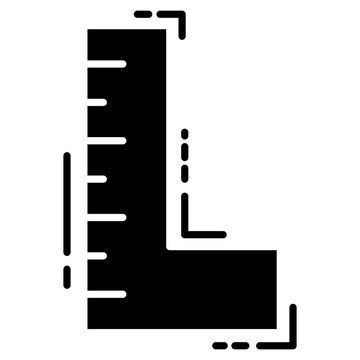 recommend clip art: ruler l icon