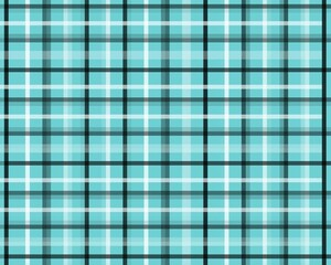 blue plaid fabric
