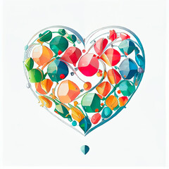 Heart Illustration - Watercolor