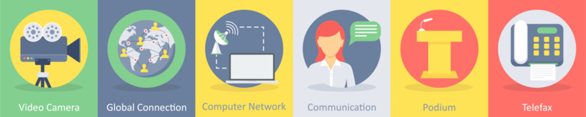 video camera, global connection