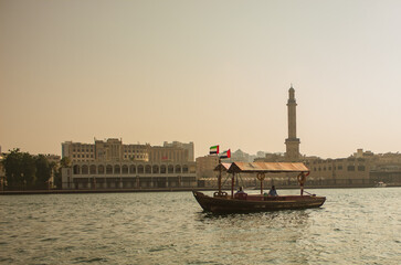 Fototapeta na wymiar Al Seef, Old Dubai.