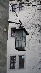 Medieval lantern in Dresden, Eastern Germany 
