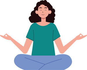 yoga pose illustration