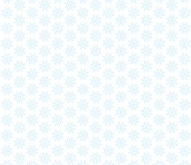 Tło płatki śniegu wzór Snowflakes background pattern - obrazy, fototapety, plakaty