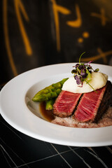 meat steak restaurant dish