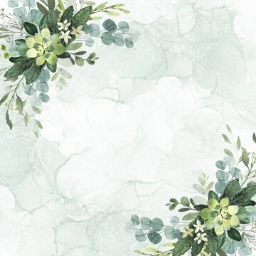flower background for invitation and greeting card
