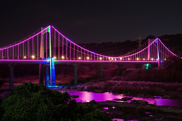 Fototapeta na wymiar Daxi Bridge, Taoyuan Taiwan