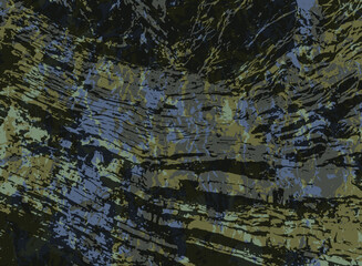 Grunge old paint vector background design. Hand painting imitation.