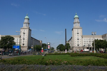 Karl-Marx-Allee in Berlin - Frankfurter Tor