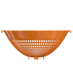 Obraz premium 3D rendering illustration of a plastic colander