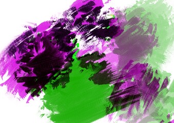 abstract paint background with splashes