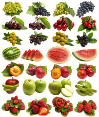 Fruits isolated 