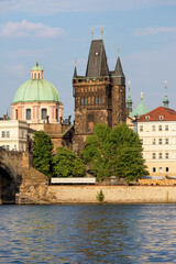 Fototapeta premium The Old Town Bridge Tower, Prague, Czech Republic