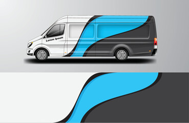 Car Wrap Van Design Vector