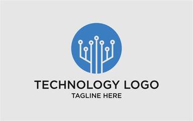 TECHNOLOGY MODERN LOGO ABSTRACT