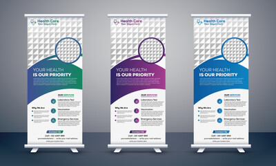 Medical-Roll-up-banner-stand-template-design