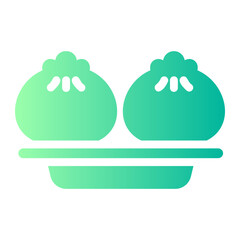 baozi gradient icon
