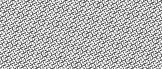 3d illustration, braided rustic straw pattern texture grayscale transparent background