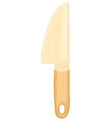 wooden  Utensils knife. wooden Kitchen tool element png clip art.