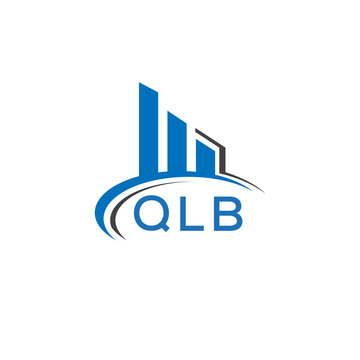QLB letter logo. QLB blue image. QLB Monogram logo design for entrepreneur and business. QLB best icon.	
