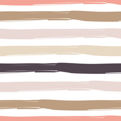 hand drawn striped seamless pattern for background