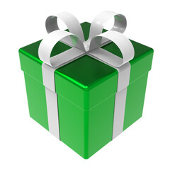 3d illustration of a gift box with bow