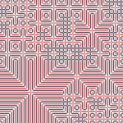 Abstract lines Maze generative art background art illustration
