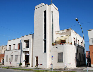 La stazione dei Carabinieri a Tresigallo in provincia di Ferrara, Emilia Romagna, Italia.