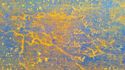 close up of a vintage iron table