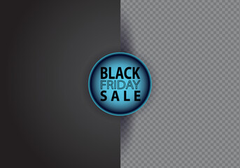 Black friday sale design template Text with decorative elements. Vector illustration