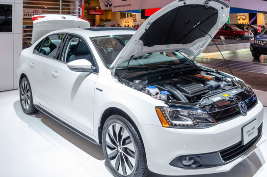 VW or Volkswagen Jetta Hybrid Car