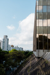 office building in the city