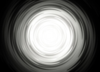 Obraz premium Black and white Abstract color background with lines in spiral