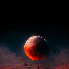 Obraz premium planet in space