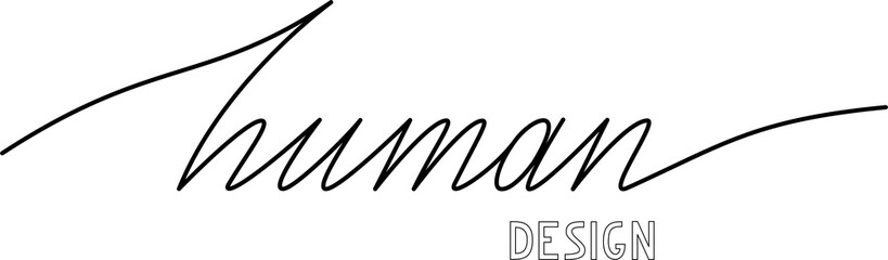 Human design sign