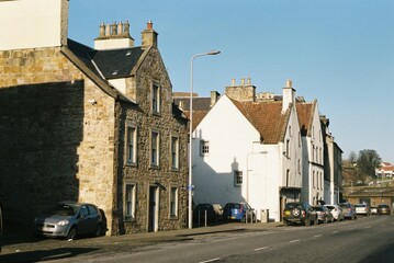 Fototapeta na wymiar Sailor's Walk, High Street, Kirkcaldy, Fife.