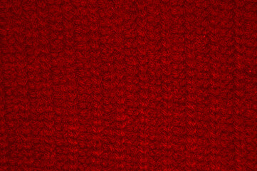 Handmade knit texture with detail woven threads.