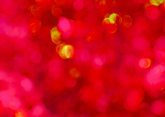 abstract red bokeh background blur