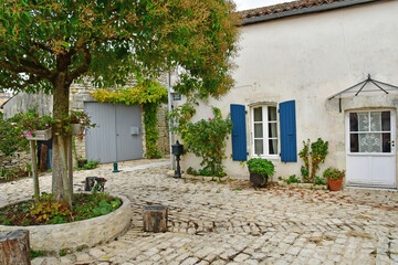 Fototapeta na wymiar France - october 10 2022 : the picturesque village