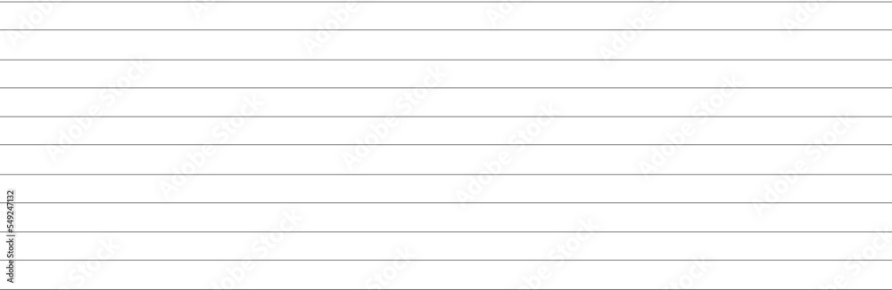 Wall mural horizontal lines pattern on white background. straight lines pattern for backdrop and wallpaper temp
