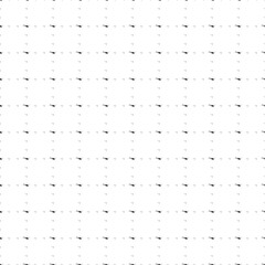 Square seamless background pattern from black helicopter symbols are different sizes and opacity. The pattern is evenly filled. Vector illustration on white background